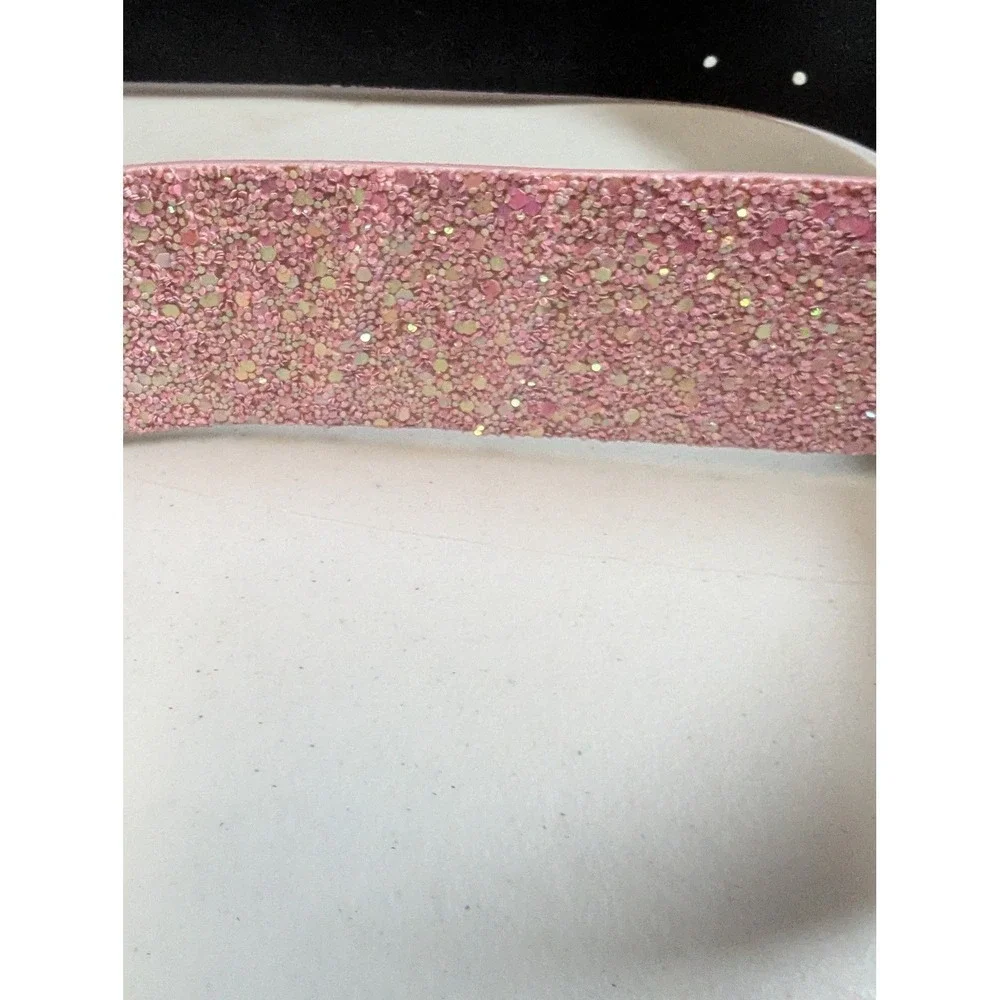 Pink Chunky‎ Glitter Bling Belt 2